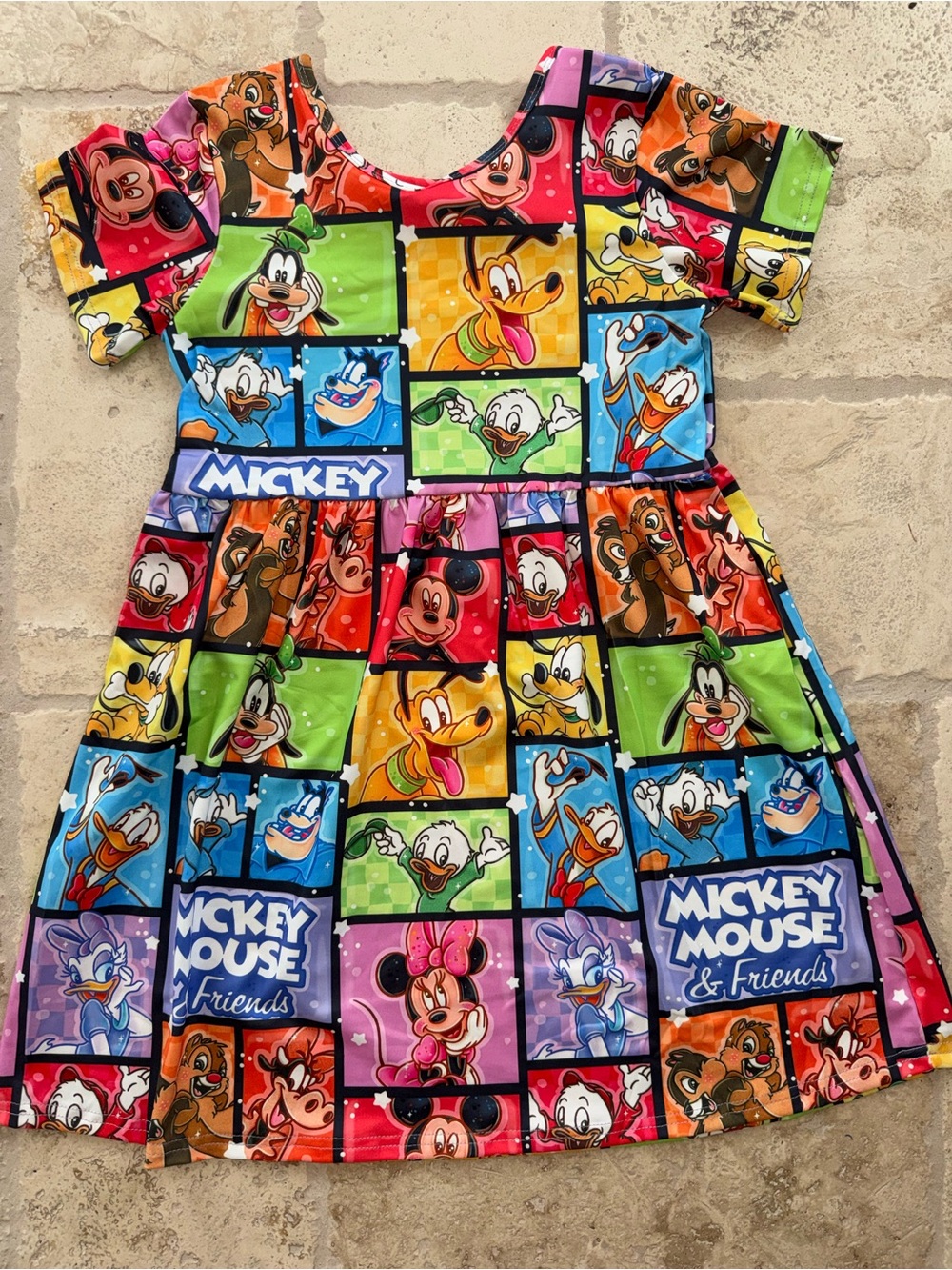 Mickey and Friends Disney themed dress